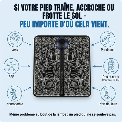 VITALSTEP™ – Le Massage EMS qui Réveille et Soulage vos Pieds
