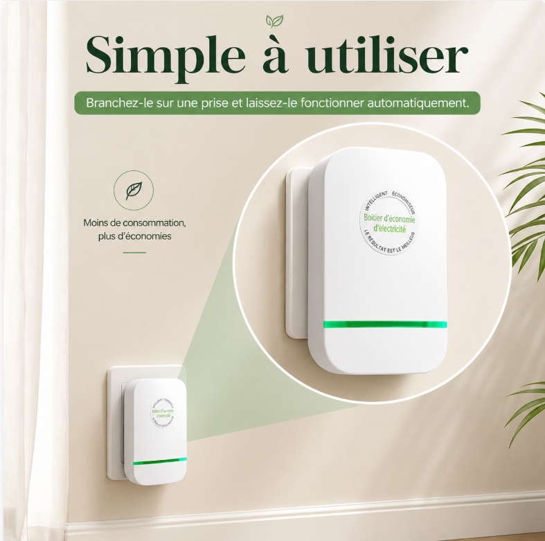 Adaptateur électrique intelligent économiseur d'énergie