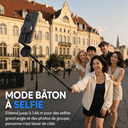 MAGNOVA 360™ - Trépied magnétique multifonction pour smartphone